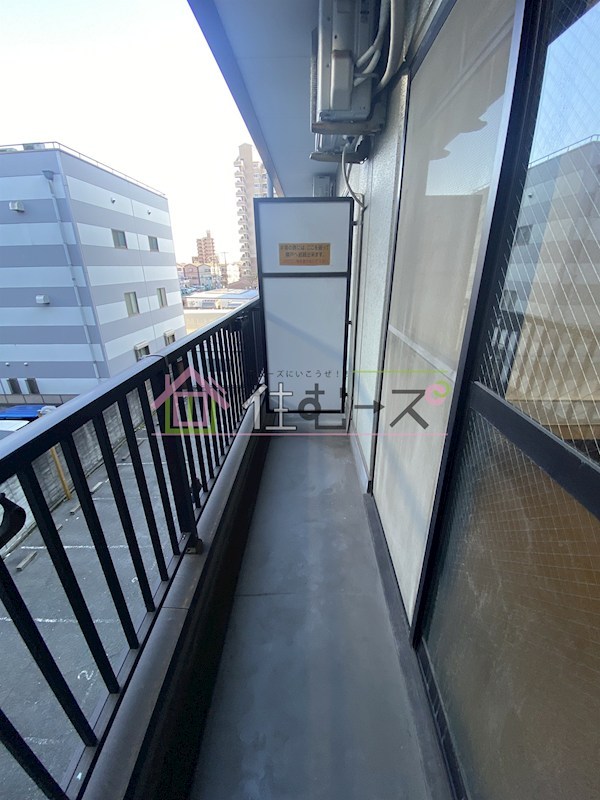 ラメールKY ベランダ