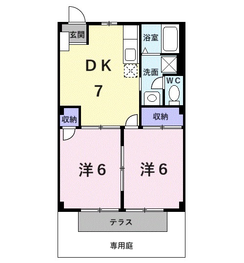 アメニティコーポＡ棟 間取り