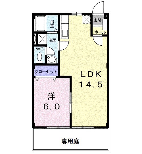 アメニティコーポＡ棟 間取り