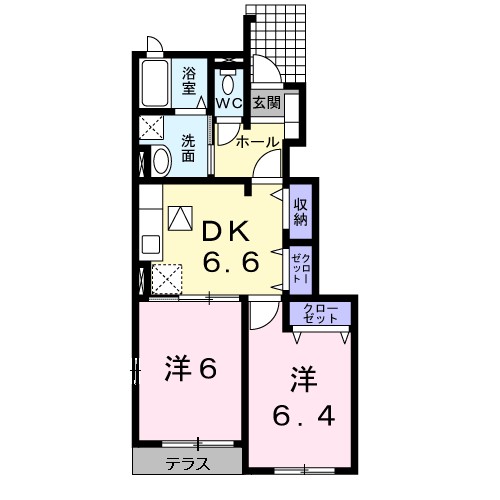 ル・シャト－ 間取り