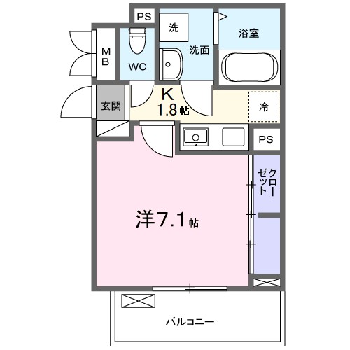 ラフレシール　ウエスト 間取り