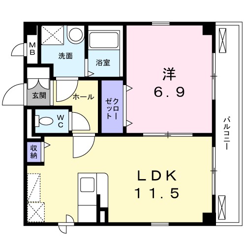 ラベンダ－ハウス 間取り