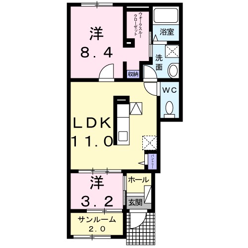 Ｈｏｕｓｅ　Ｅｕｒｅｋａ 間取り