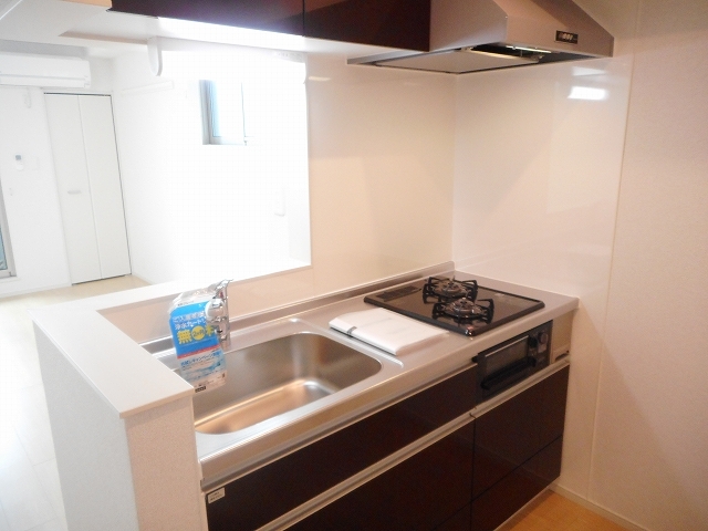 イースト　ブルー キッチン