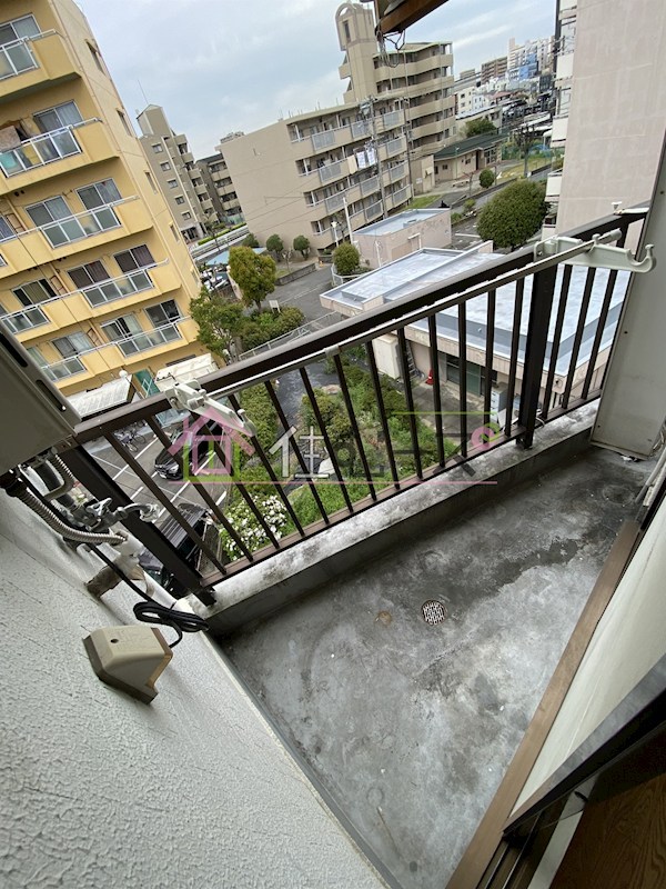 淡路西山マンション ベランダ