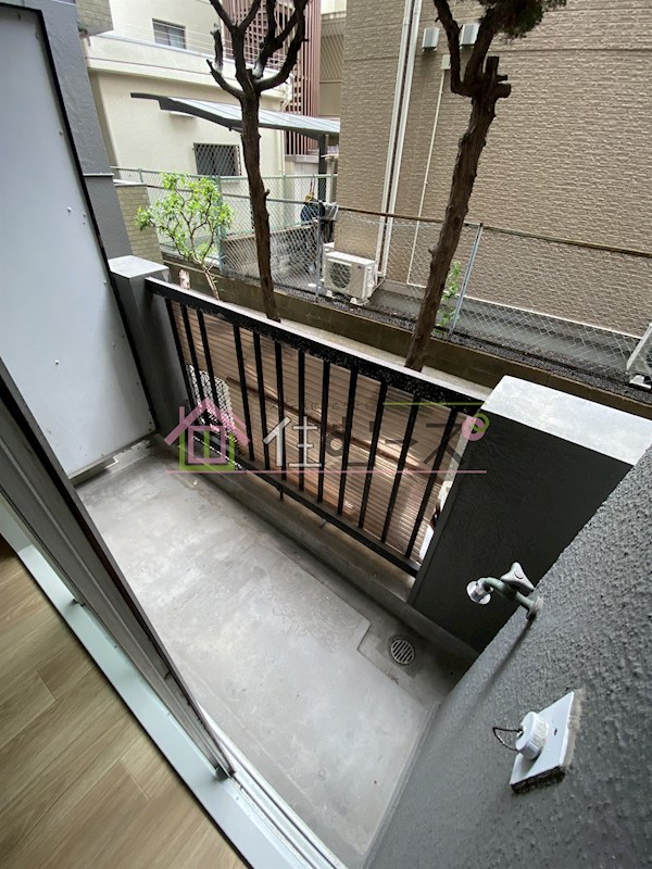 リアライズ上新庄豊新 ベランダ