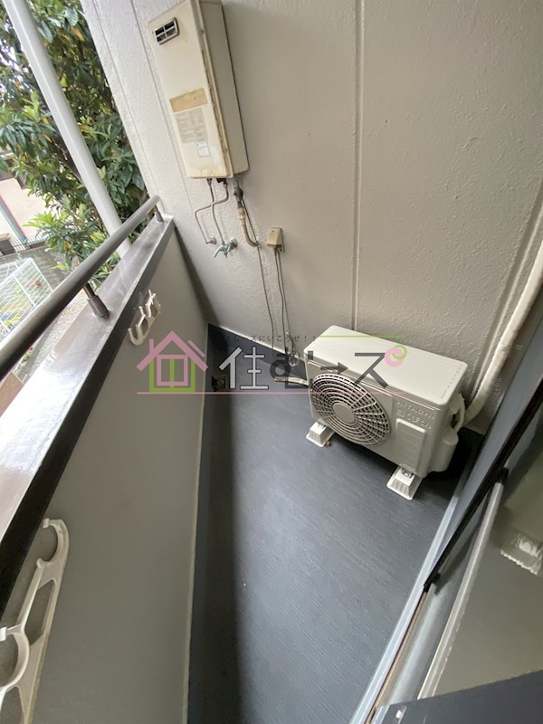 ハイツASK ベランダ