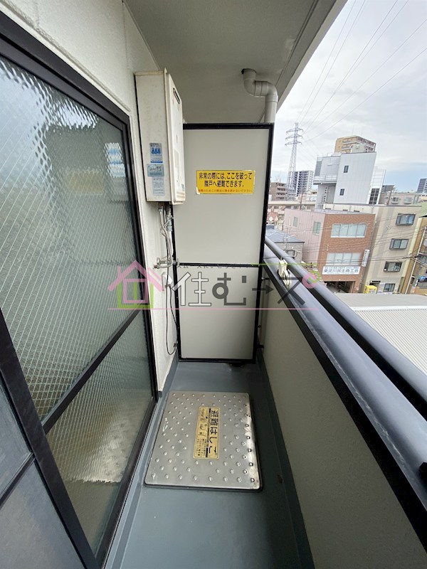 プラザコウエイⅡ ベランダ