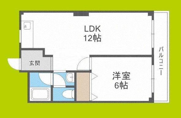 ミスターK上新庄 間取り