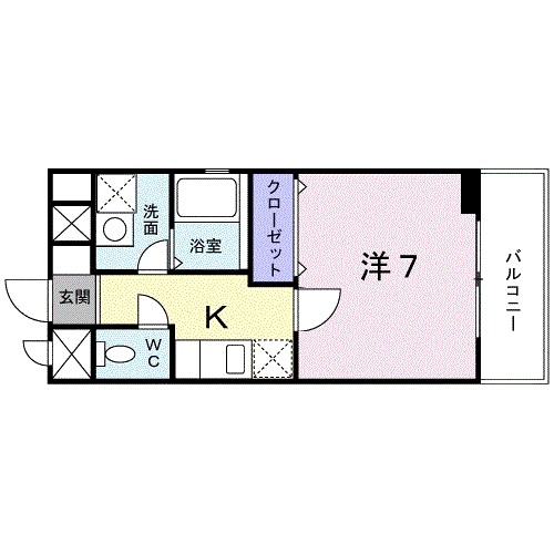 フリーデ３７３鳴尾 間取り