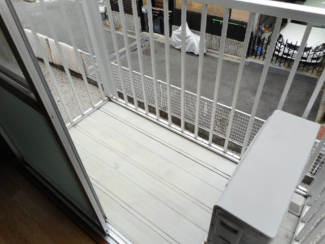 光ハイツ・杉本 ベランダ