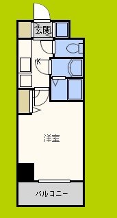 シャルマンフジ大阪城南 間取り