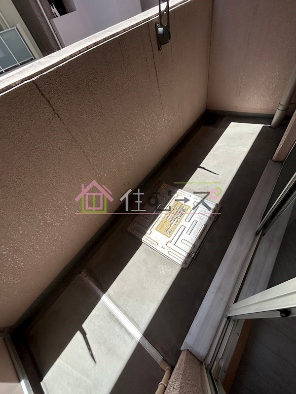 シャルマンフジ大阪城南 ベランダ