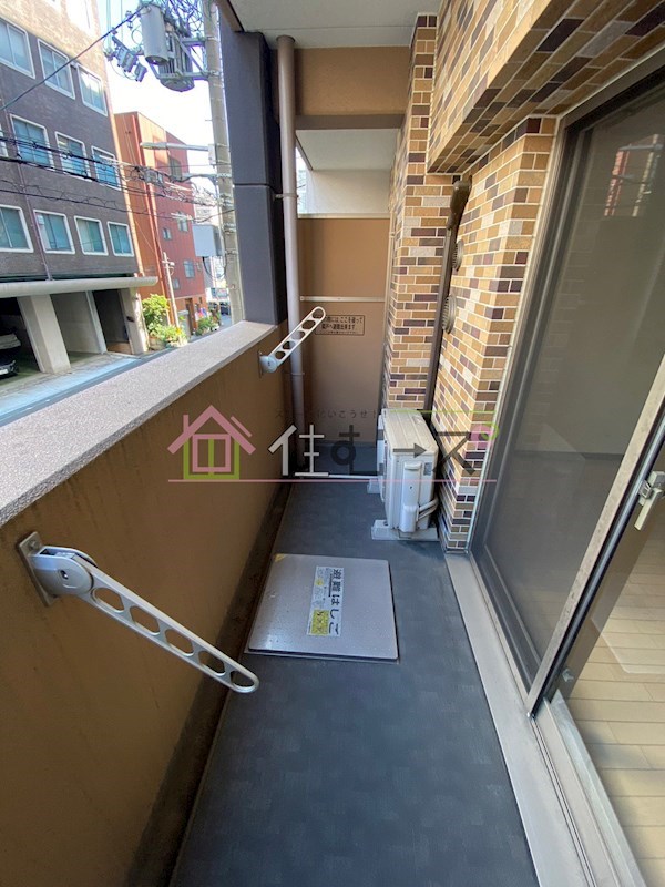 アスヴェル難波EAST ベランダ