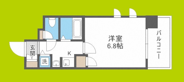 プロシード新大阪CityLife 間取り