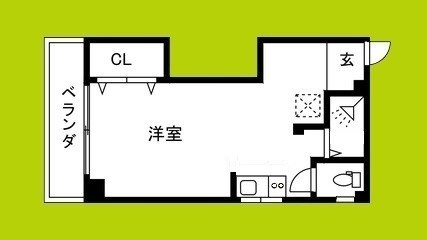 ハイツフルネス 間取り