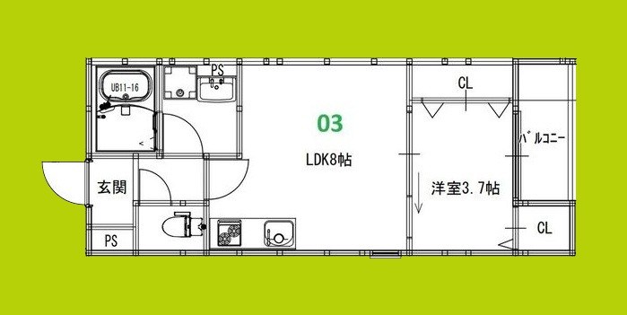 EIJU塚本 間取り