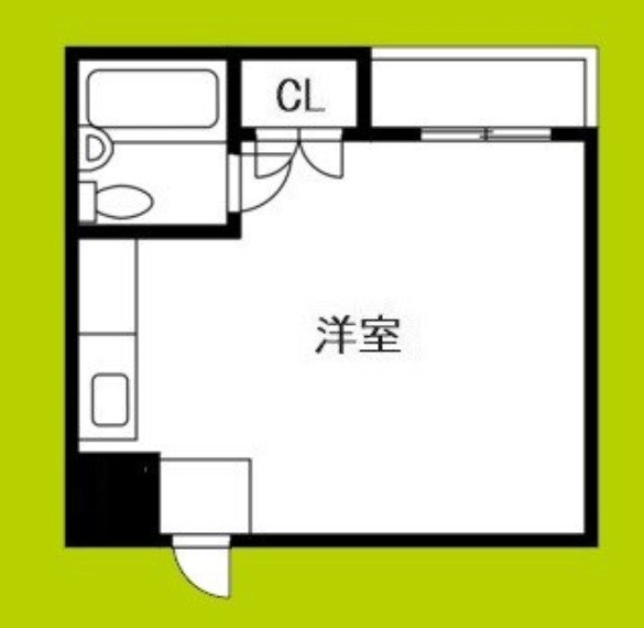 ブライトゾーン南堀江 間取り