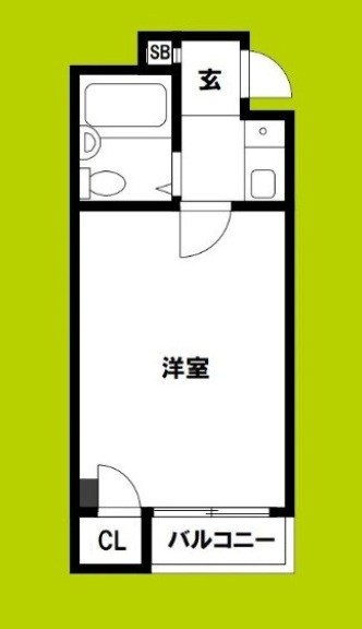 スカイ浪速 間取り