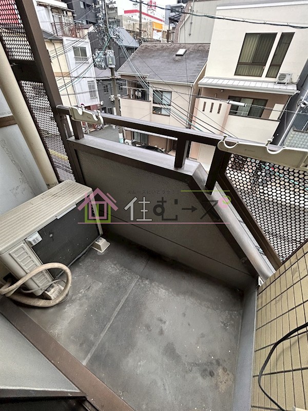 スカイ浪速 ベランダ