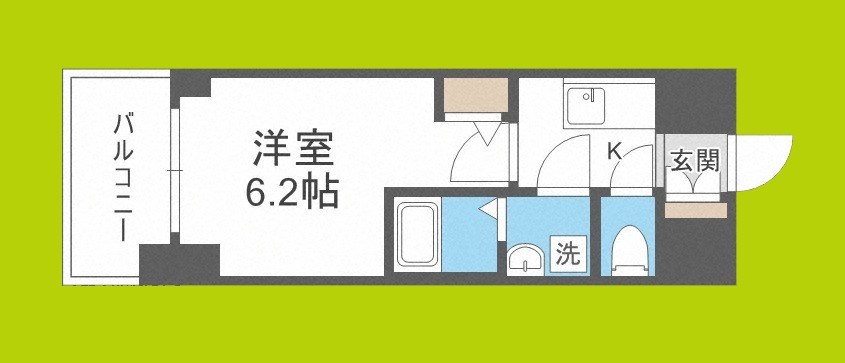 エスリード阿波座プライムコート 間取り