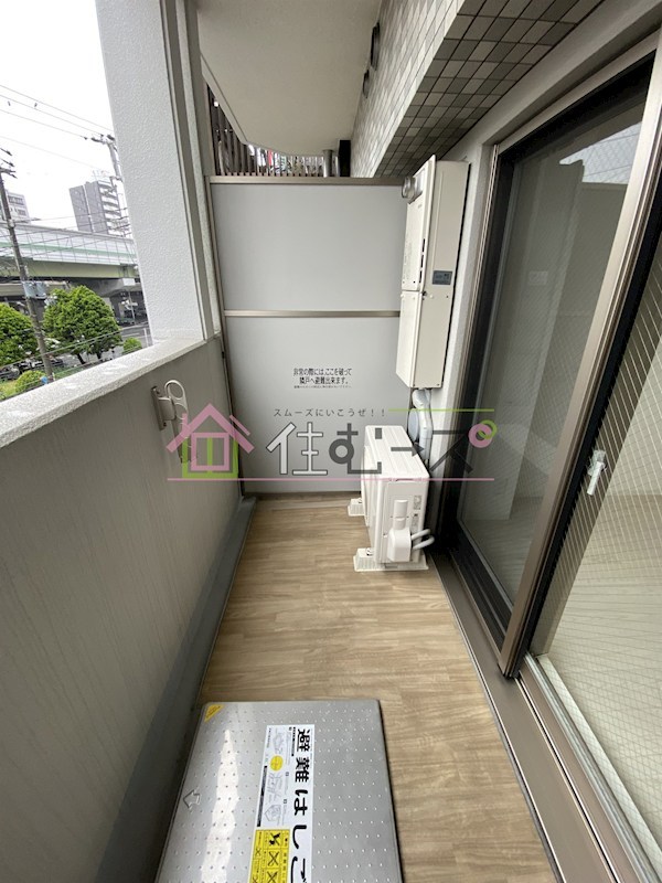 エスリード阿波座プライムコート ベランダ