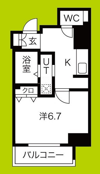スワンズ江戸堀ウエストパーク 間取り