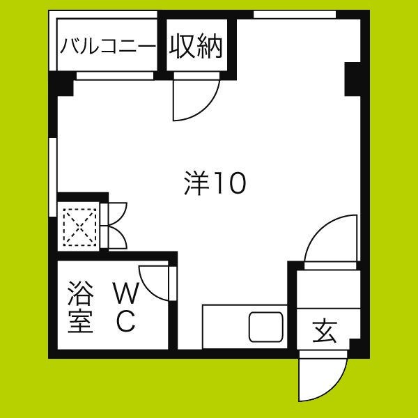 栄光ハイツ 間取り