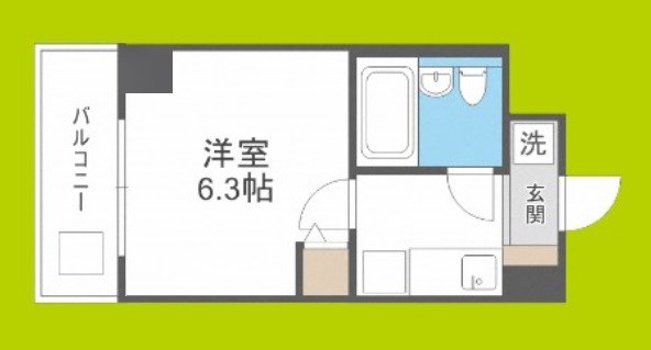 フォーリアライズ難波南ファーロ 間取り