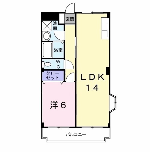 コーポニシヨシ 間取り