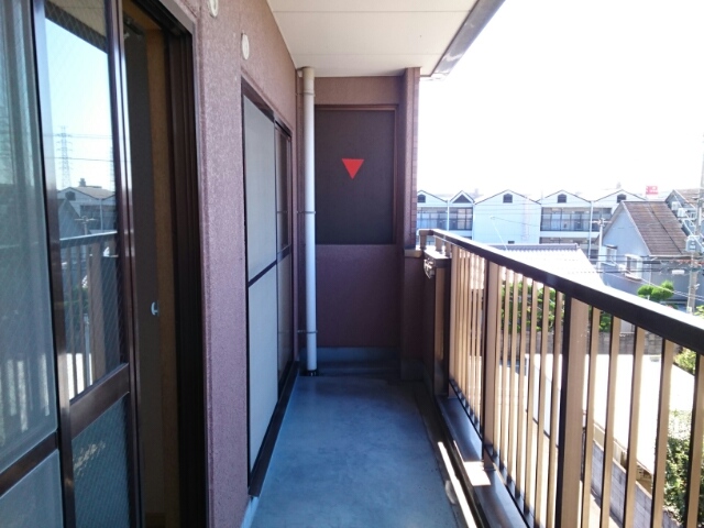 コーポニシヨシ ベランダ