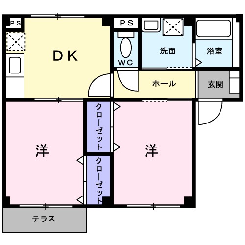 レジダンス・カメリア 間取り