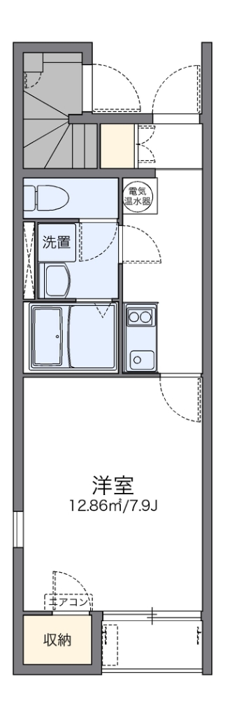 レオネクストグレイス中長尾 間取り