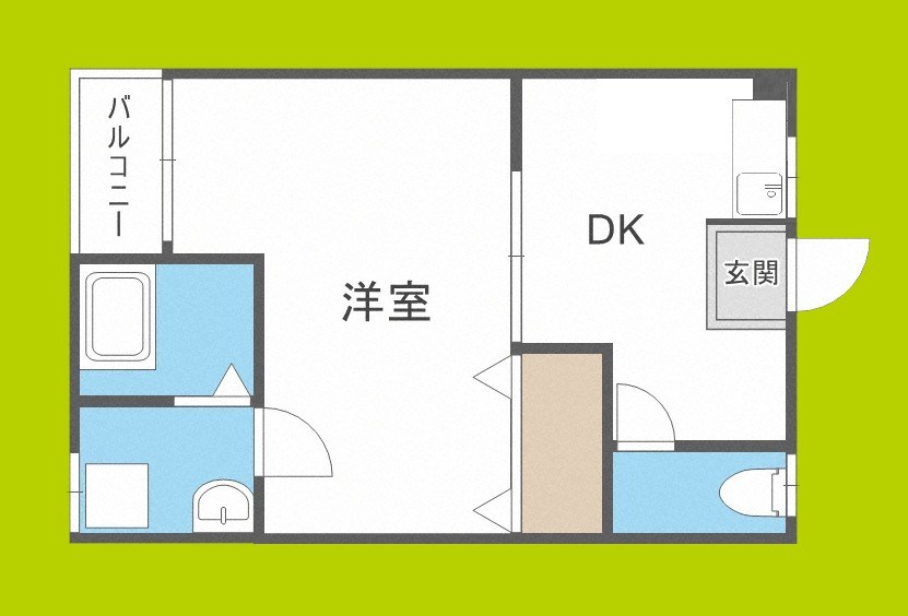 シャトーシラキ 間取り
