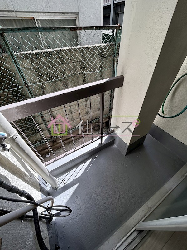 シャトーシラキ ベランダ