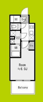 エスリード大阪イーストエッジ 間取り