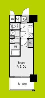 エスリード大阪イーストエッジ 間取り