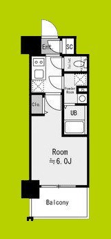 エスリード大阪イーストエッジ 間取り