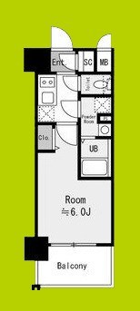 エスリード大阪イーストエッジ 間取り