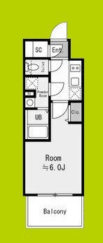 エスリード大阪イーストエッジ 間取り
