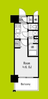 エスリード大阪イーストエッジ 間取り