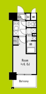 エスリード大阪イーストエッジ 間取り