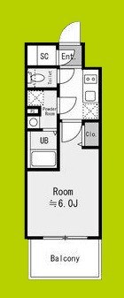 エスリード大阪イーストエッジ 間取り