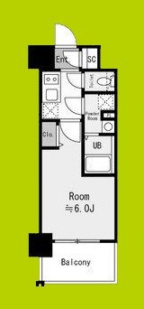 エスリード大阪イーストエッジ 間取り