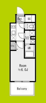 エスリード大阪イーストエッジ 間取り