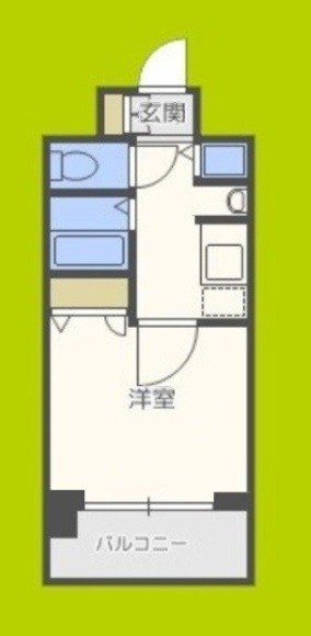 ライジングコート岸里玉出駅前 間取り