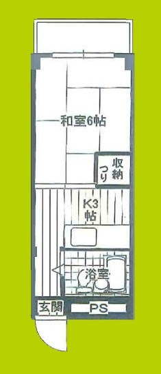 ハイツ天満宮 間取り