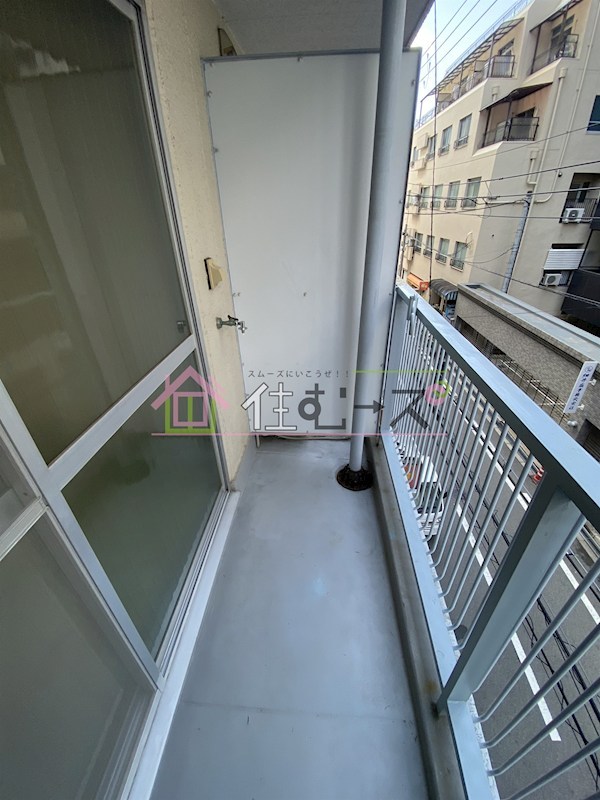 ハイツ天満宮 ベランダ