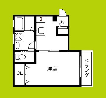 アッツ・コート玉出駅前 間取り