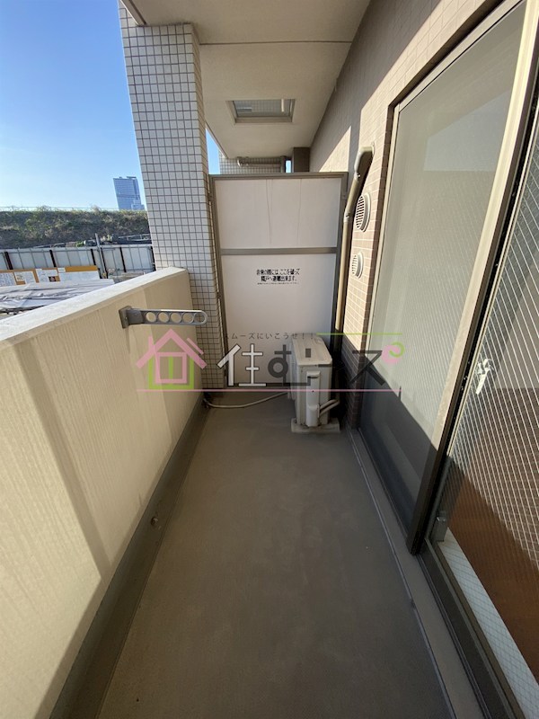 エイペックス北梅田 ベランダ